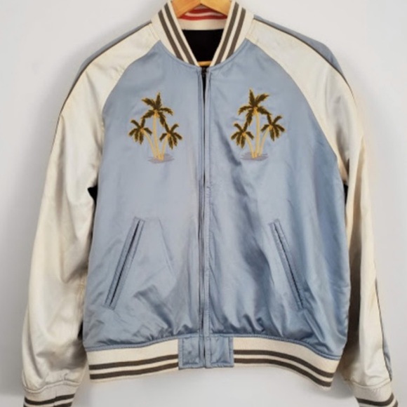 levis reversible bomber jacket